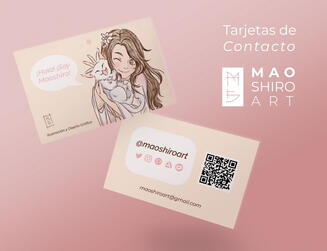 Tarjetas de Contacto Maoshiroart